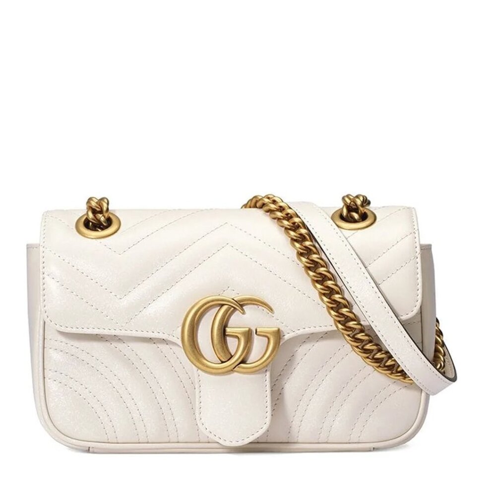 NWT Gucci GG Marmont Matelassé Mini Bag